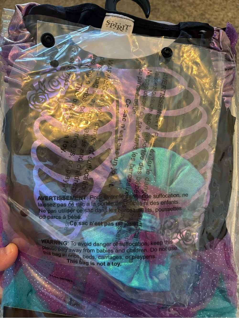NWT skeleton cutie costume - Picture 4 of 5